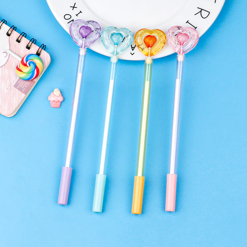 Wholesale Plastic Love Blue Refill Ballpoint Pen